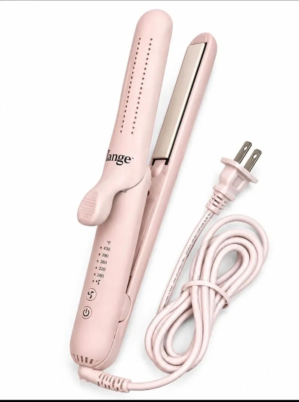 LβangeβLe Ceramique Mini Flat Iron Blush Pink Hair Straightener box includef